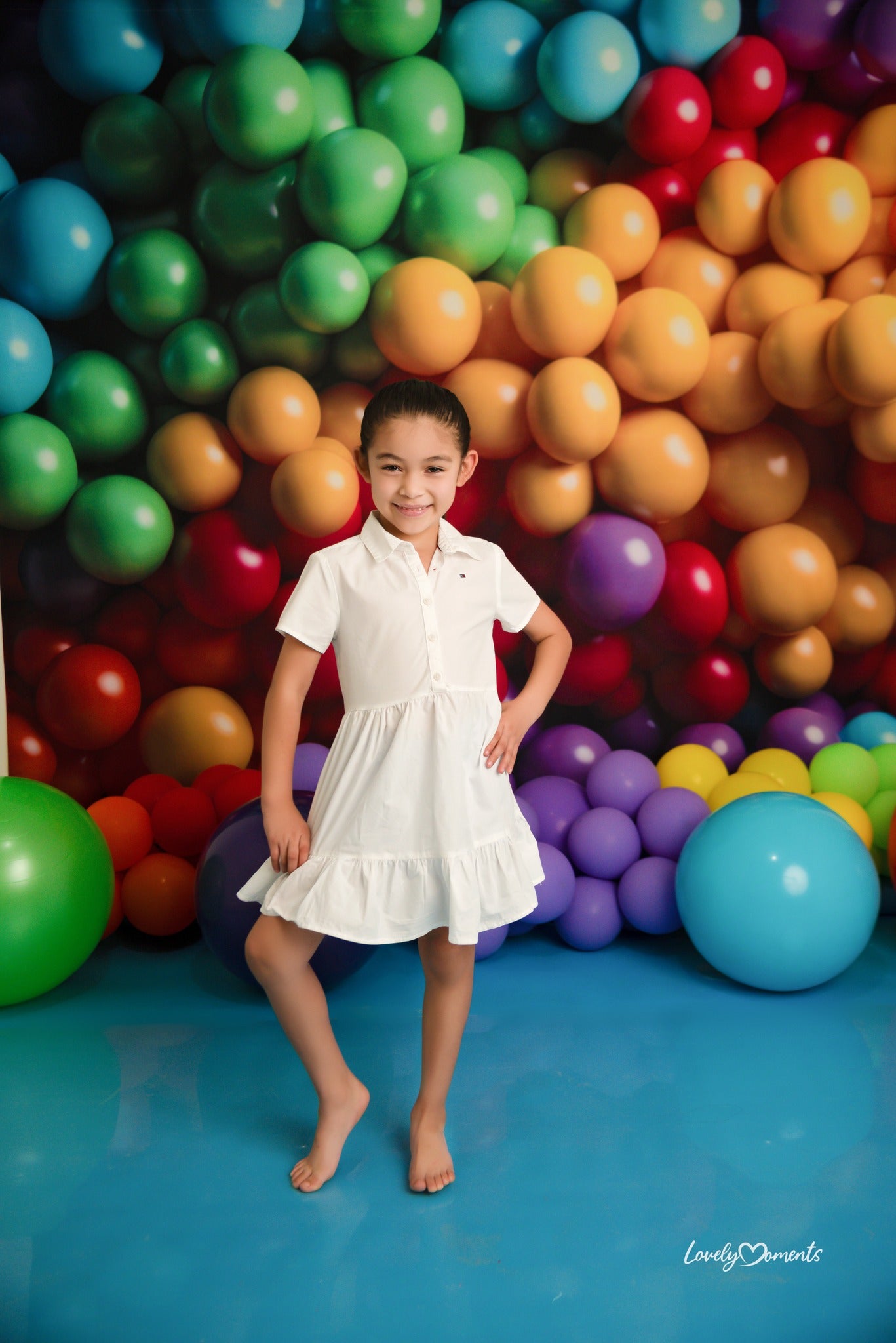 Kate Rainbow Balloon Wall Backdrop Designed by Mandy Ringe Photography - Kate Backdrop AU