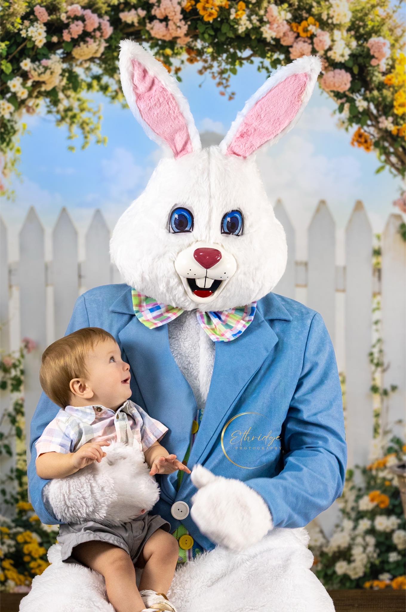 Kate Easter Bunny Arch Backdrop Designed by Emetselch