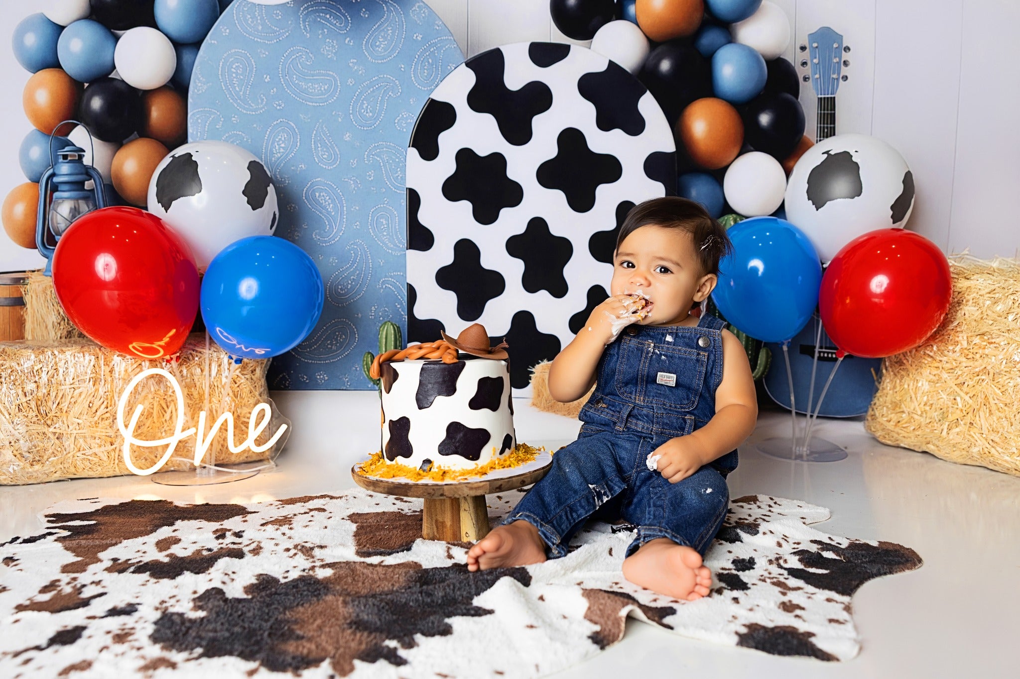 Kate Cowboy Backdrop Designed by Ashley Paul - Kate Backdrop AU