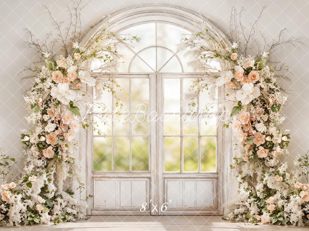 Kate Flower Arch Vintage Backdrop Designed by Emetselch