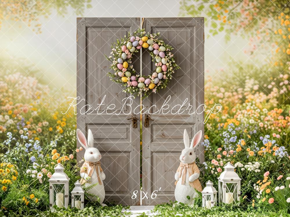 Kate Easter Bunny Door Backdrop Designed by Patty Roberts