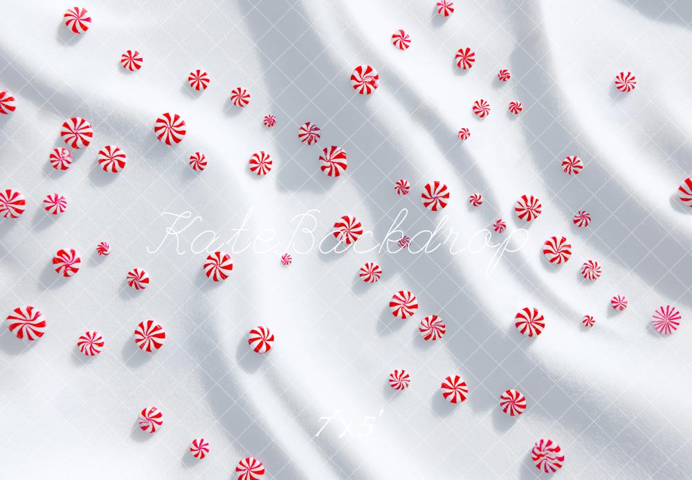 Kate Snow Candy Winter Backdrop Designed by Patty Roberts - Kate Backdrop AU