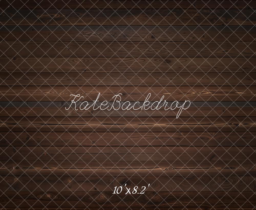 Kate Dark Wood Planks Backdrop Designed by Kate Image - Kate Backdrop AU