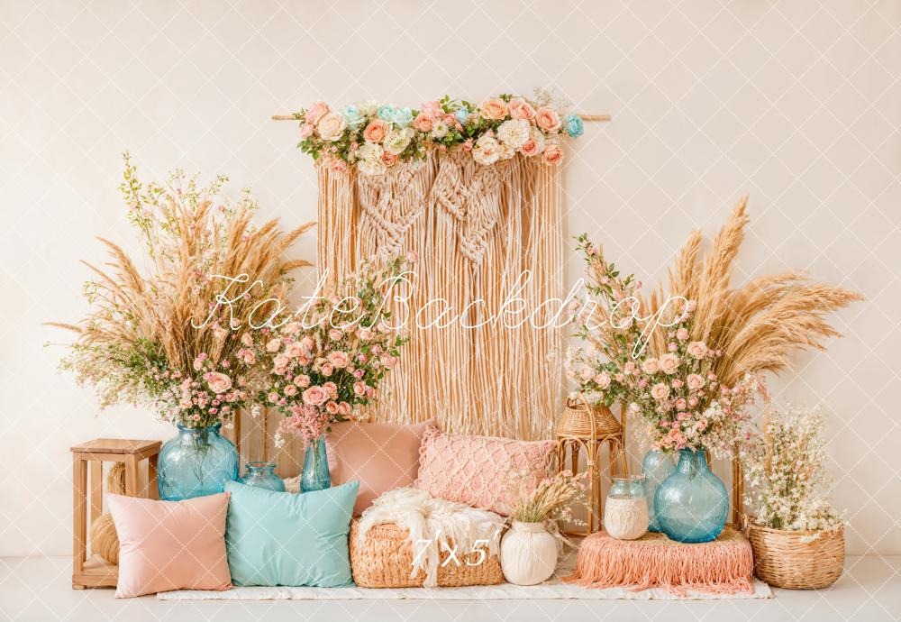Kate Boho Macrame Decor Backdrop Designed by Chain