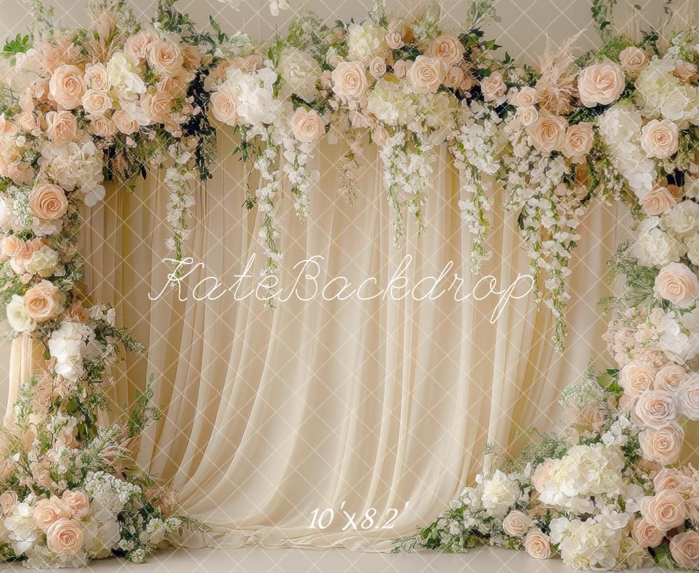 Kate Flower Spring Mother's Day Backdrop Designed by Mini MakeBelieve - Kate Backdrop AU