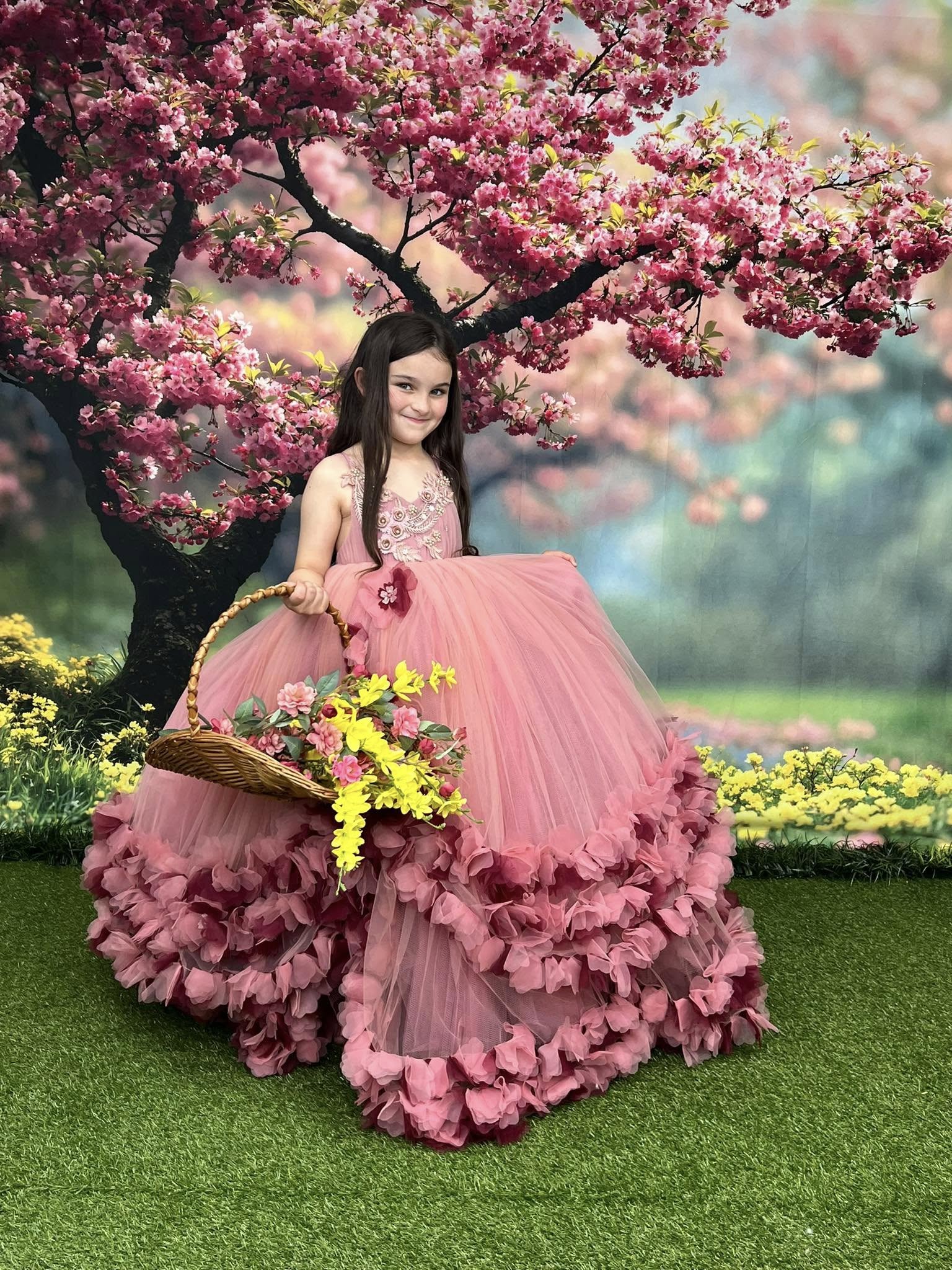 Kate Spring Cherry Blossom Tree Backdrop Designed by Emetselch - Kate Backdrop AU