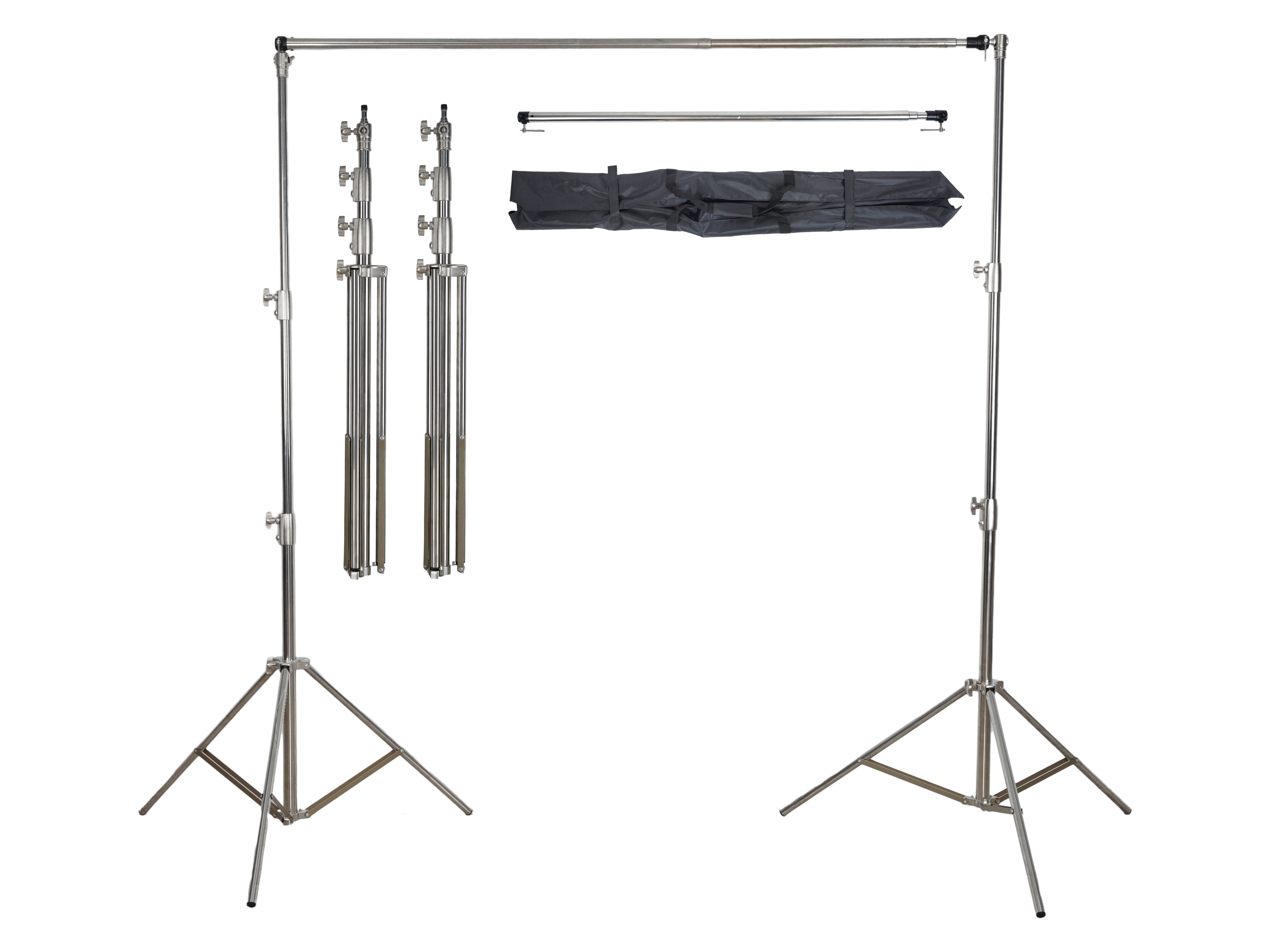 Kate Stainless Steel Adjustable Retractable Background Stand for Photography