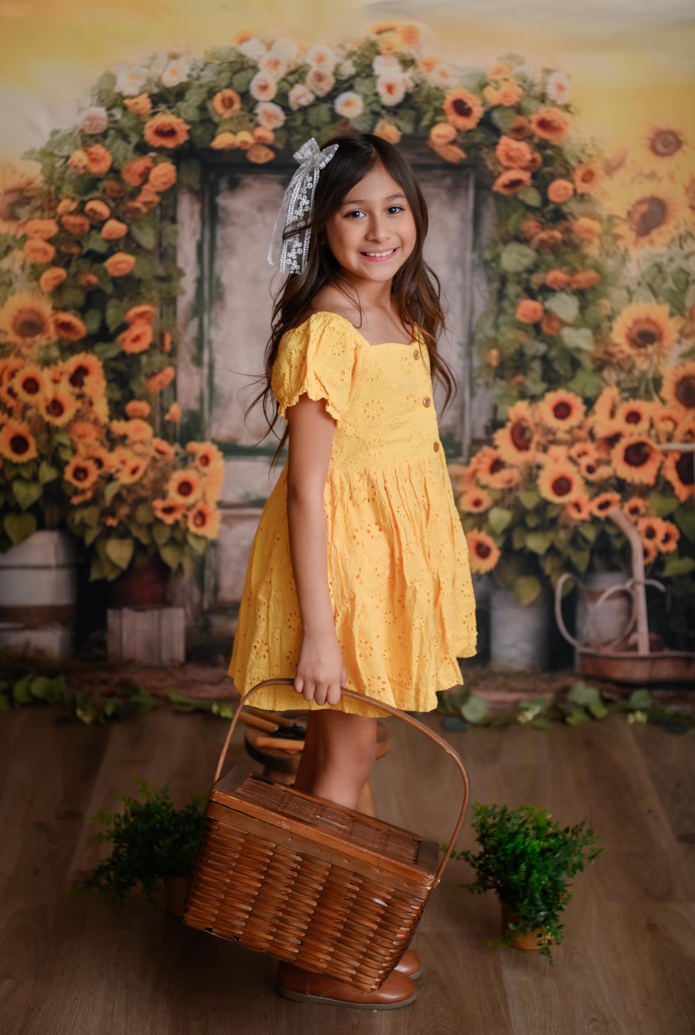 Kate Autumn Summer Sunflowers Backdrop for Photography - Kate Backdrop AU