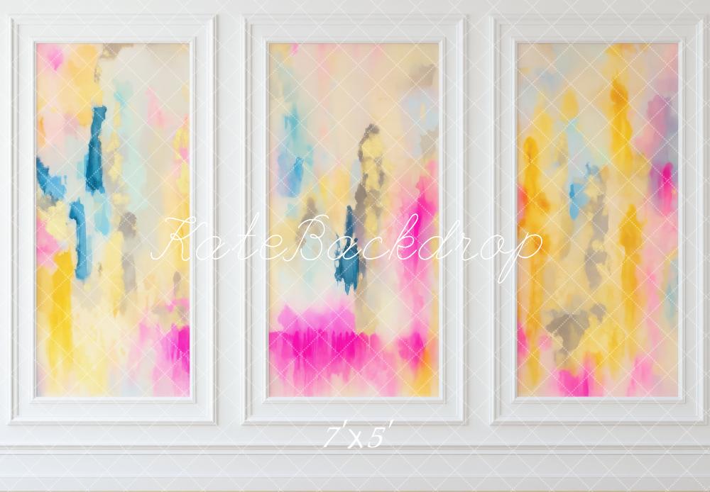 Kate Abstract Colourful Wall Backdrop Designed by Mini MakeBelieve - Kate Backdrop AU