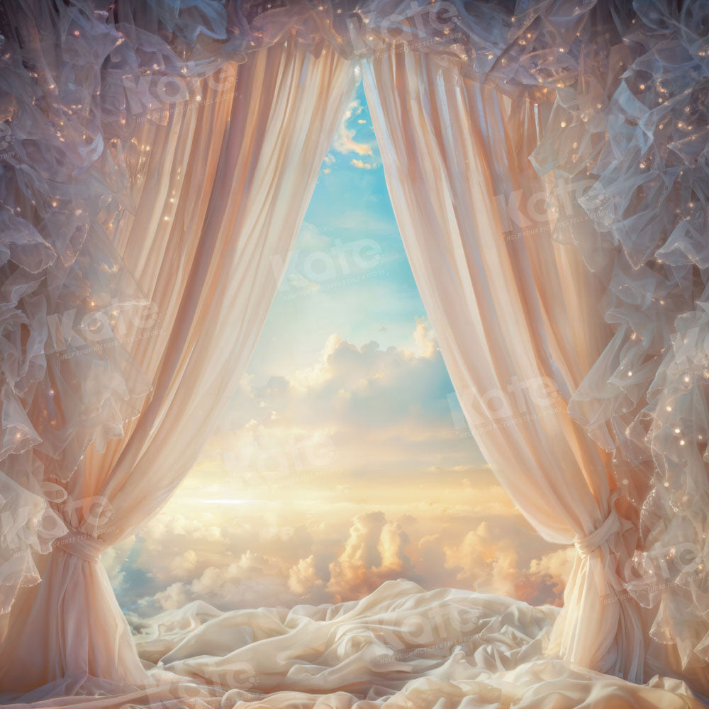 Kate Fantasy Curtains Cloud Sky Backdrop Designed by Chain