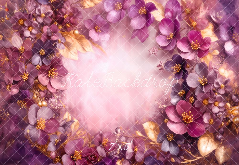 Kate Floral Newborn Backdrop Designed by GQ