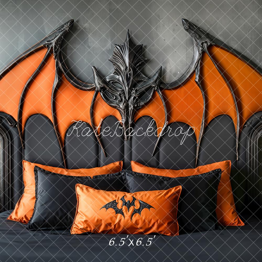 15% OFF Kate Halloween Bat Wings Headboard Backdrop Designed by Emetselch