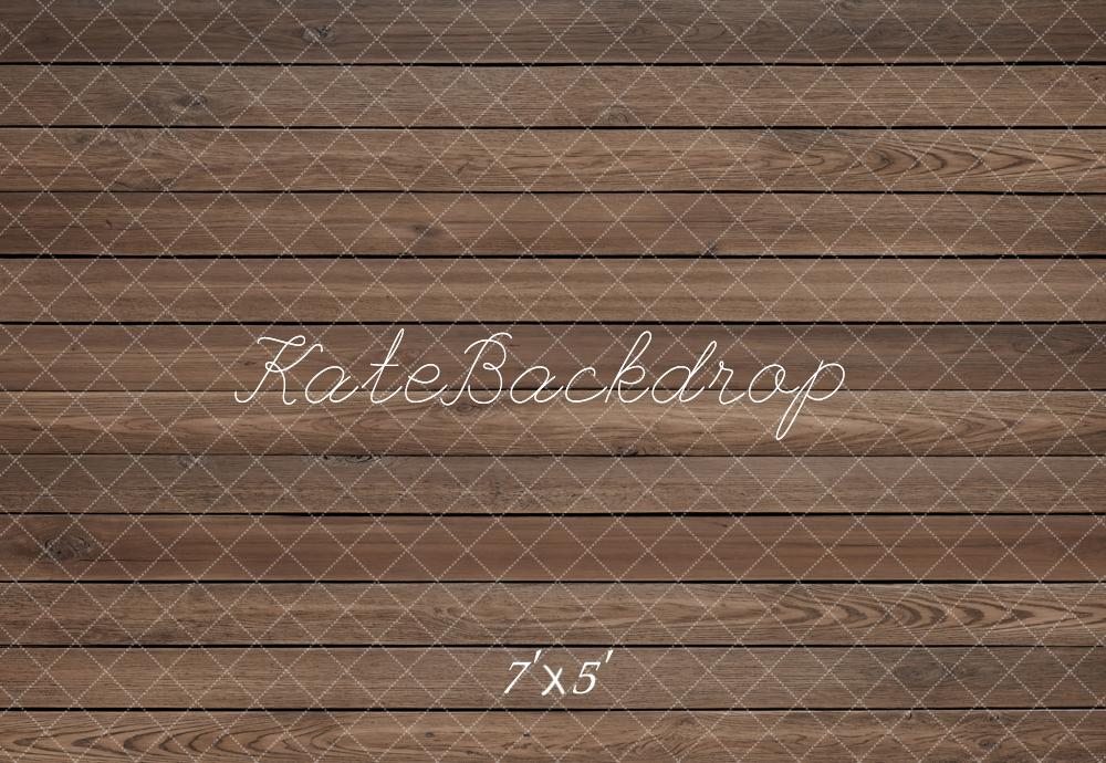 Kate Wood Plank Texture Brown Backdrop Designed by GQ - Kate Backdrop AU