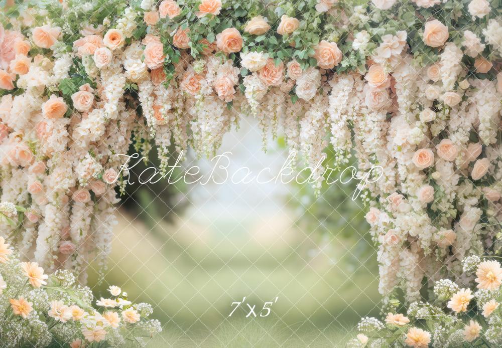 Kate Spring Flowers Bloom Backdrop Designed by Mini MakeBelieve - Kate Backdrop AU