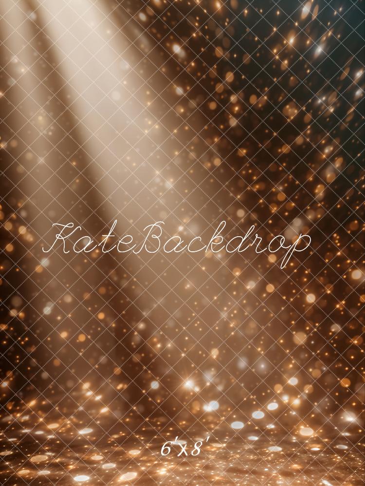 Kate Golden Bokeh Light Rays Backdrop Designed by Chain Photography - Kate Backdrop AU