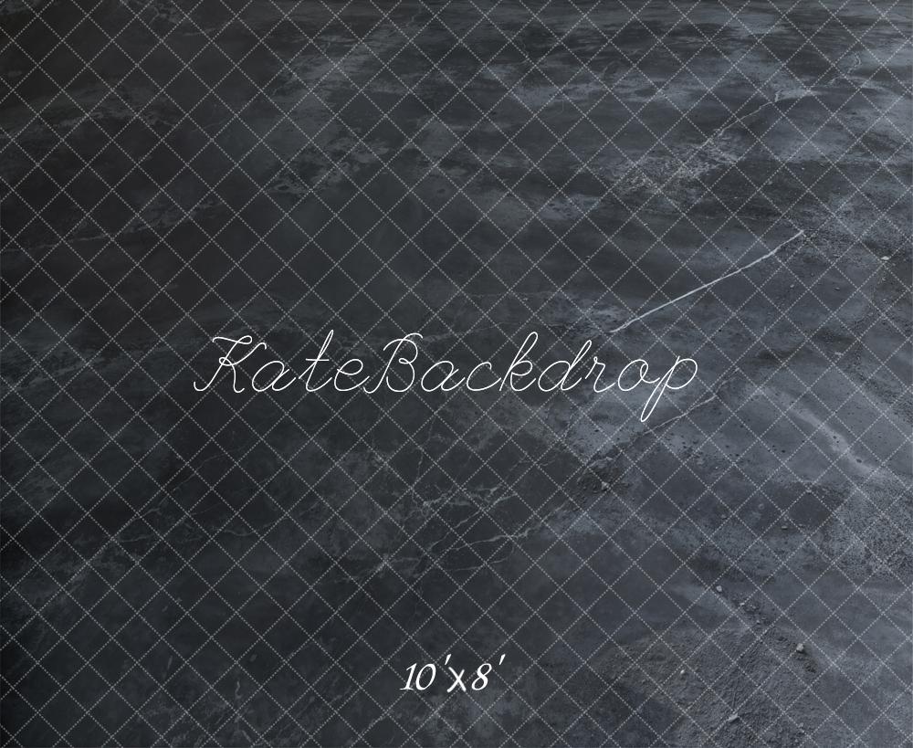 Kate Dark Concrete Floor Fleece Backdrop Designed by Kate Image