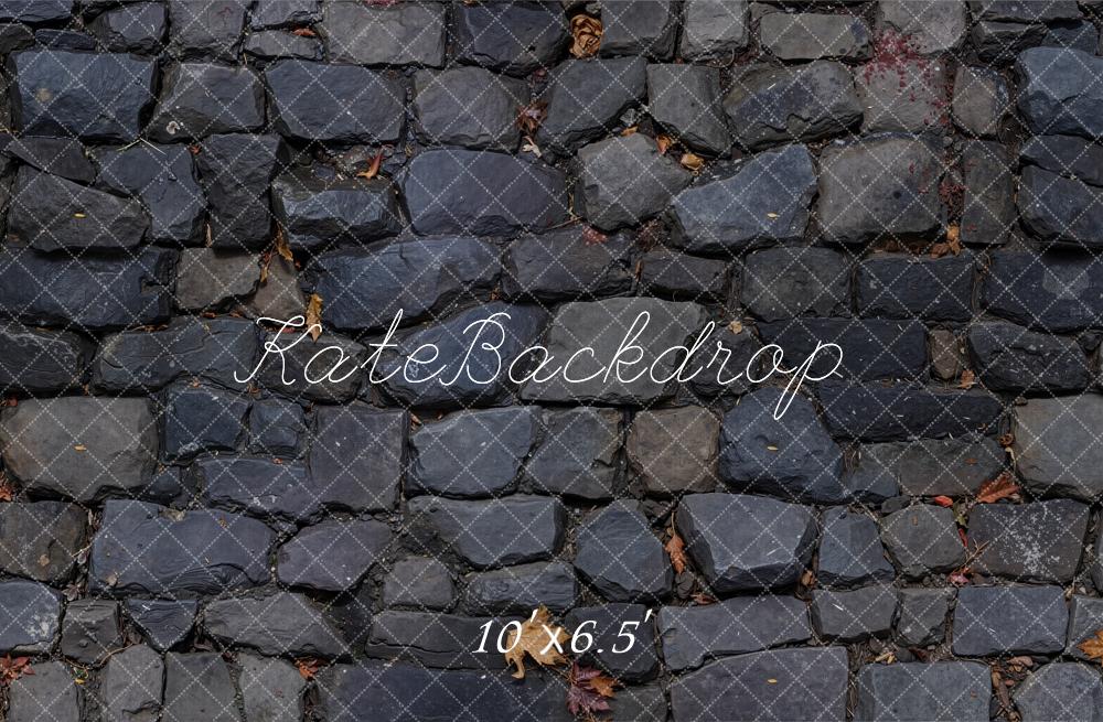 Kate Stone Wall Fleece Floor Backdrop Designed by Chain