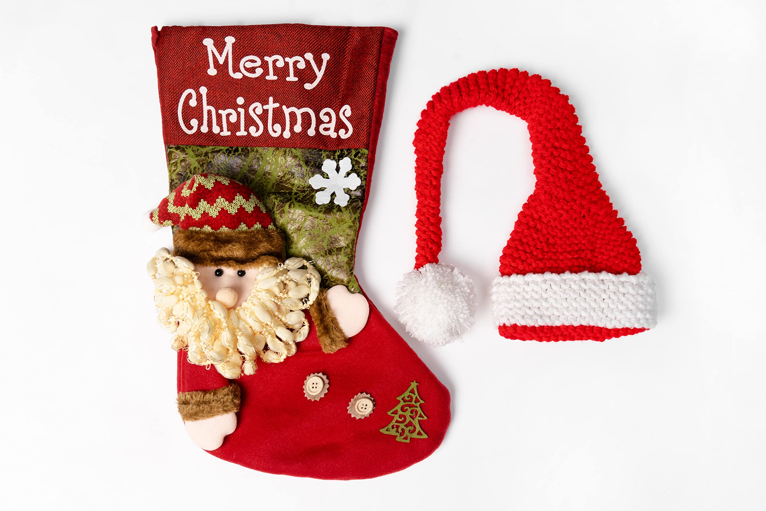 Kate Christmas Newborn Photography Props Baby Photo Outfits Christmas Photo Costume for Baby Red - Kate Backdrop AU