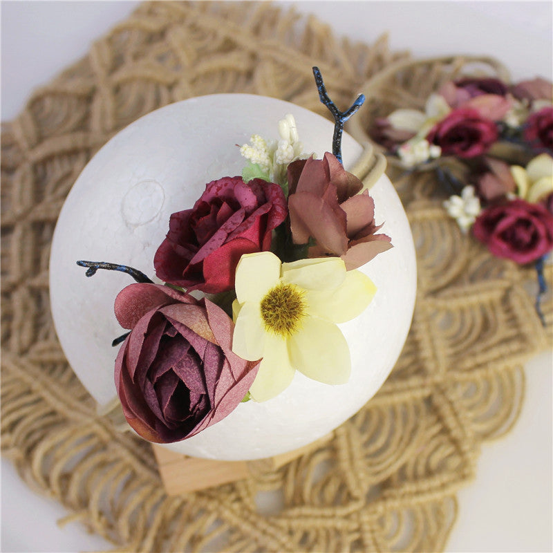 LONSALE Kate Floral Headband for Newborn Photography 20PCS - Kate Backdrop AU