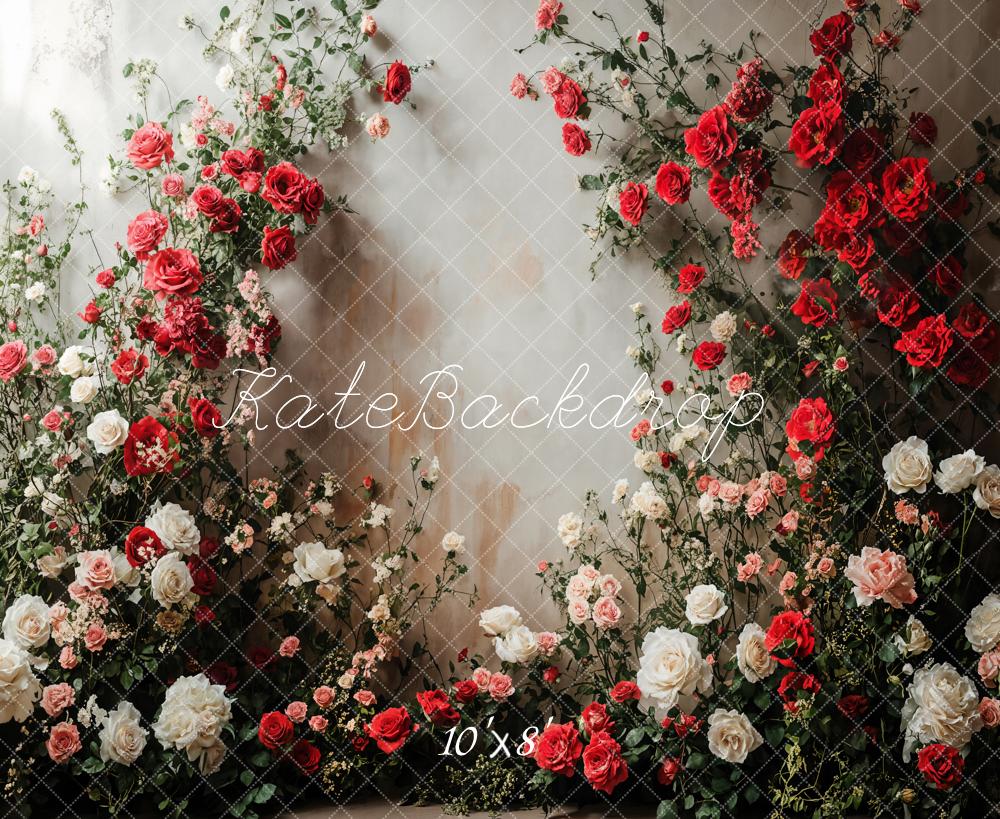 Kate Rose Wall Fleece Backdrop Designed by Emetselch - Kate Backdrop AU
