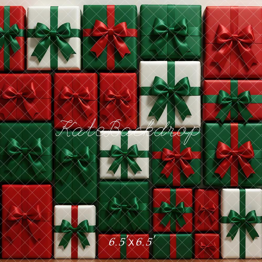 Kate Christmas Gift Boxes Backdrop Designed by Mini MakeBelieve - Kate Backdrop AU