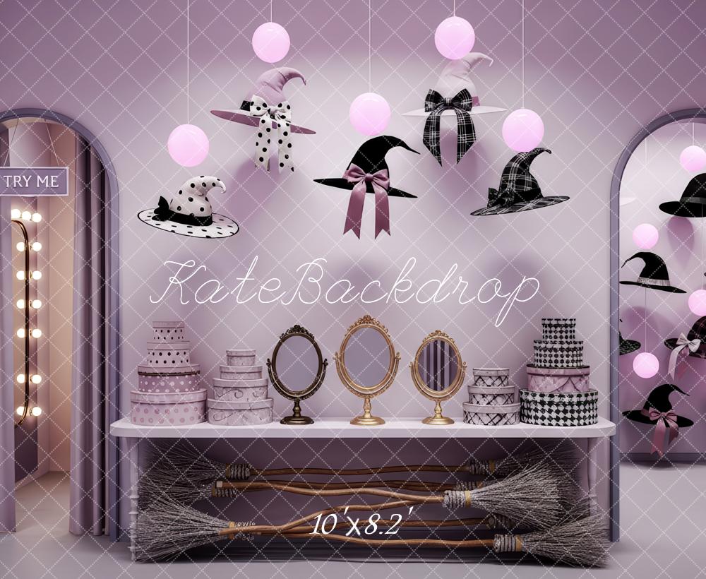 Kate Halloween Witch Hats Backdrop Designed by Patty Roberts