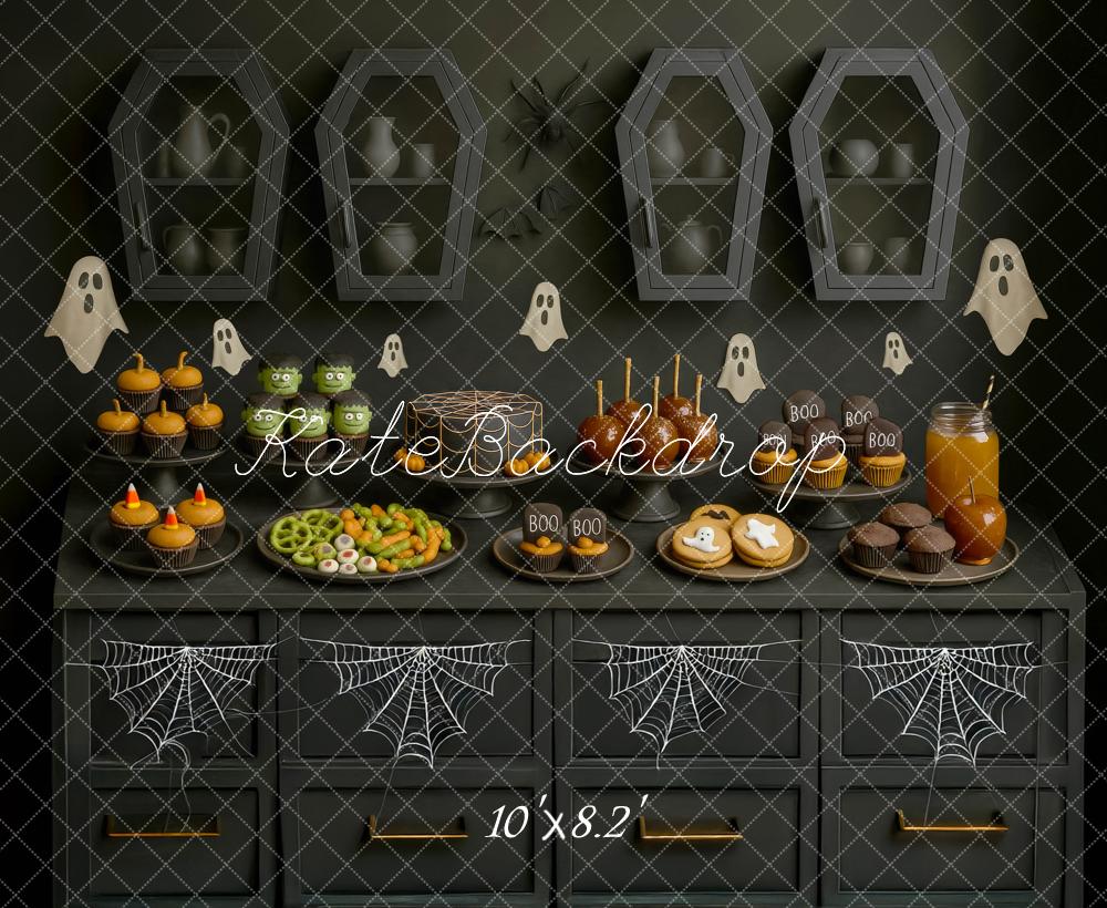 Kate Halloween Treat Table Backdrop Designed by Mini MakeBelieve - Kate Backdrop AU