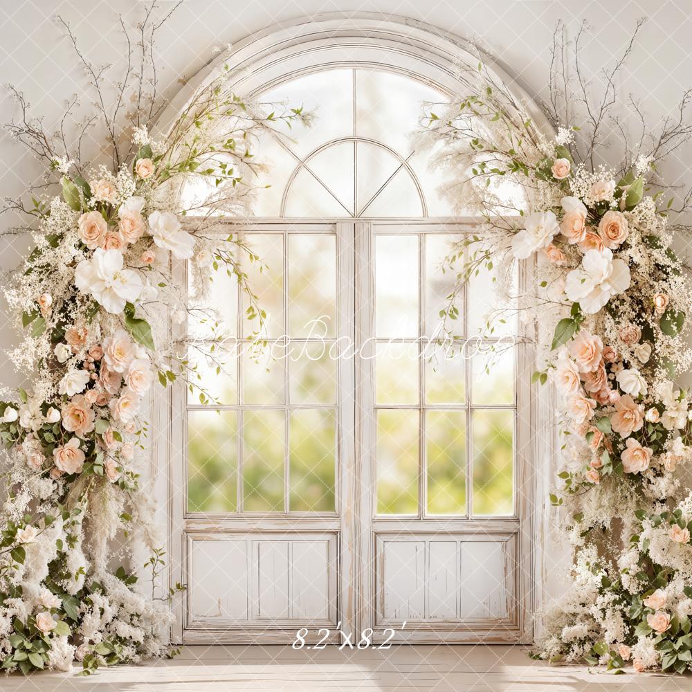 Kate Flower Arch Vintage Backdrop Designed by Emetselch