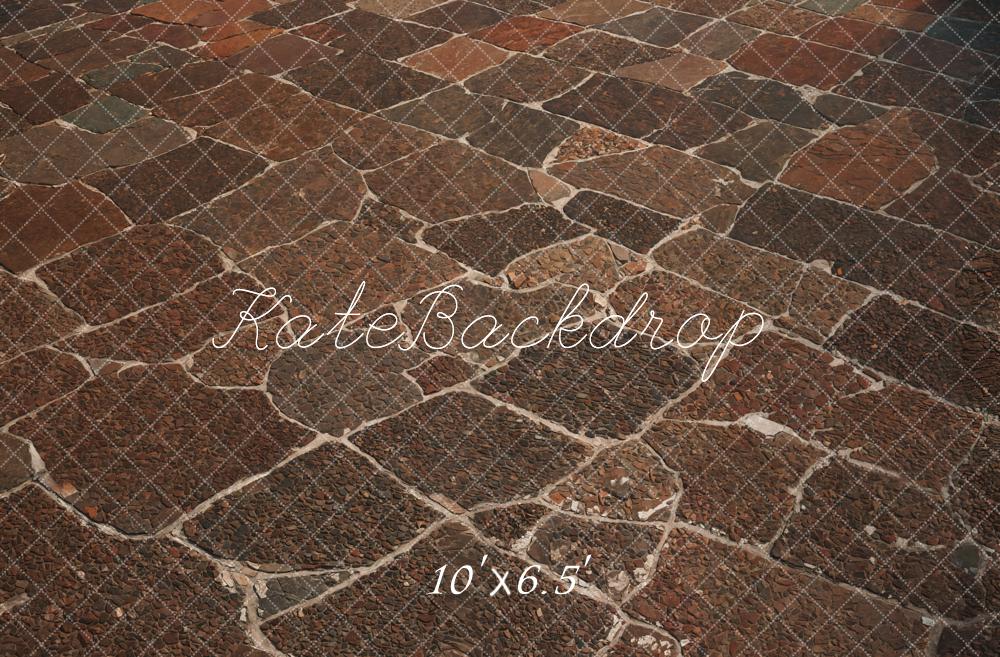 Kate Cobblestone Ground Texture Backdrop Designed by GQ - Kate Backdrop AU