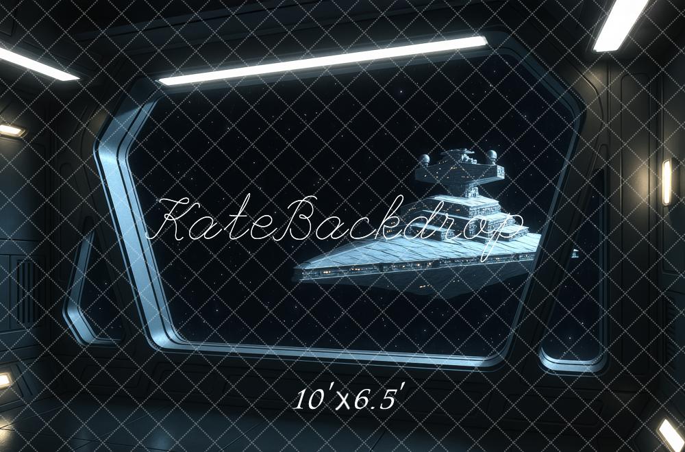 Kate Spaceship Interior Backdrop Designed by Megan Leigh - Kate Backdrop AU
