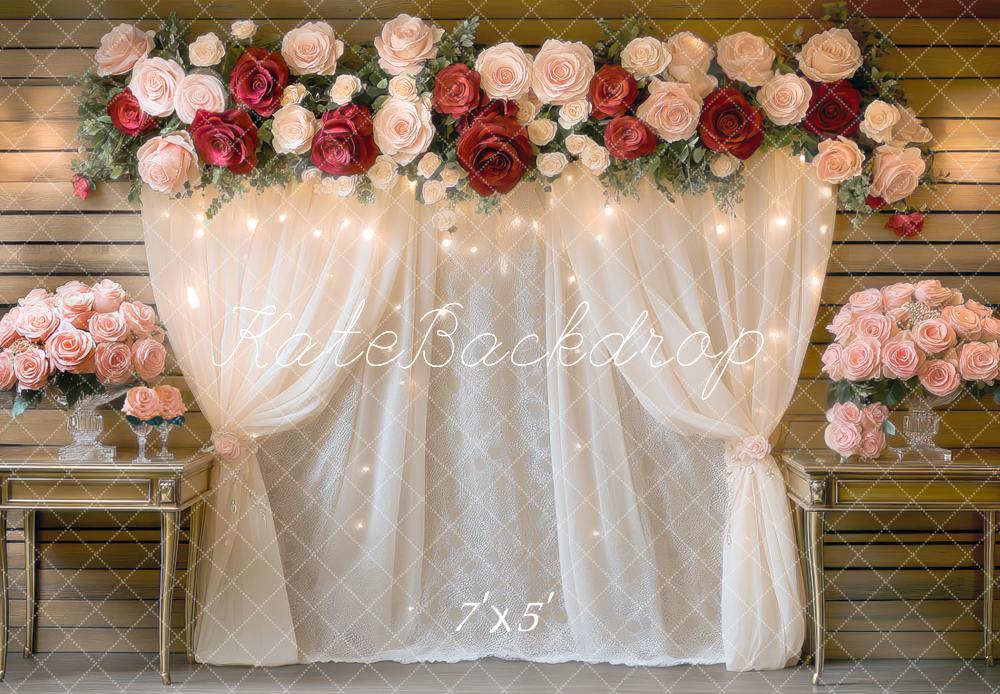 Kate Roses Wedding Backdrop Designed by Mini MakeBelieve - Kate Backdrop AU