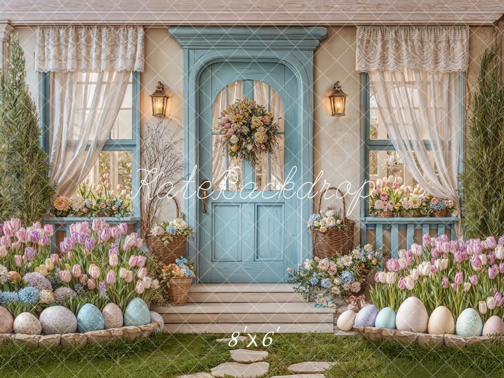 Kate Easter Eggs Door Backdrop Designed by Emetselch
