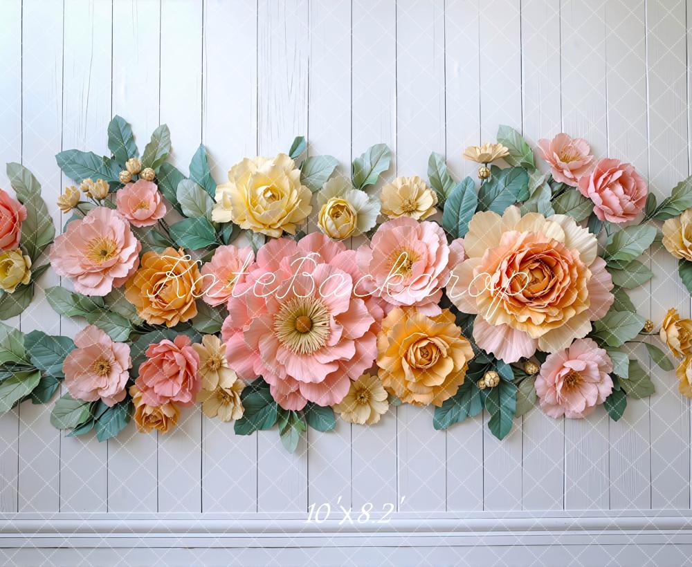 Kate Flower Wood Backdrop Designed by Mini MakeBelieve