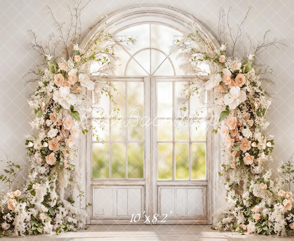 Kate Flower Arch Vintage Backdrop Designed by Emetselch
