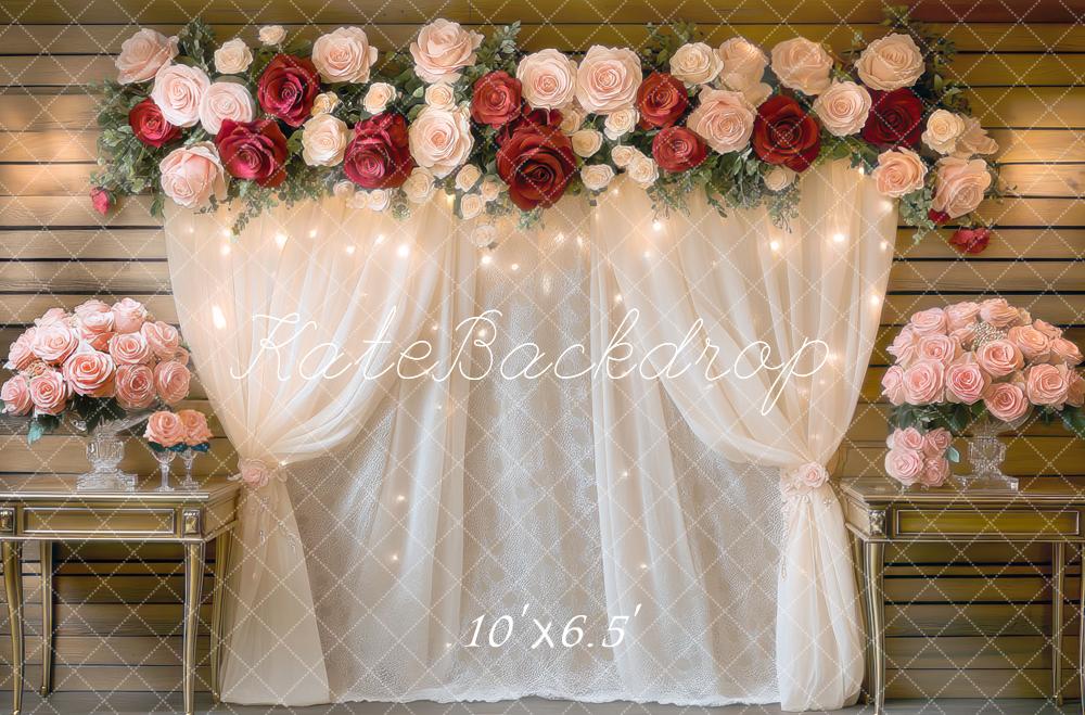 Kate Roses Wedding Backdrop Designed by Mini MakeBelieve - Kate Backdrop AU