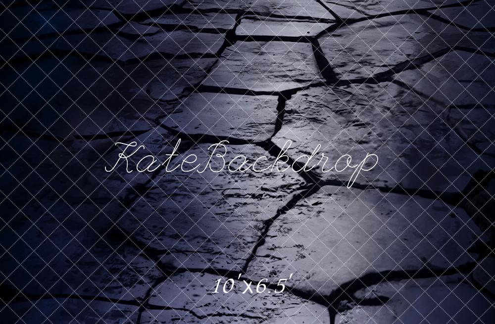 Kate Cobblestone Stone Path Dark Fleece Backdrop Designed by Kate Image - Kate Backdrop AU