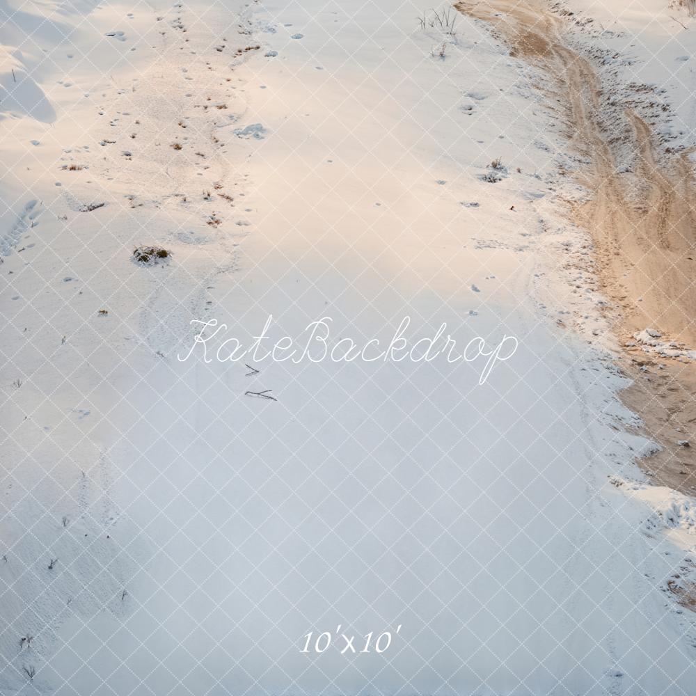 Kate Snow Road Winter Backdrop Designed by Kate Image - Kate Backdrop AU