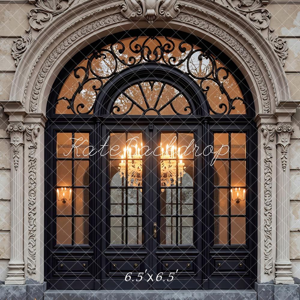 Kate Ornate Arched Doorway Classic Backdrop Designed by Mini MakeBelieve