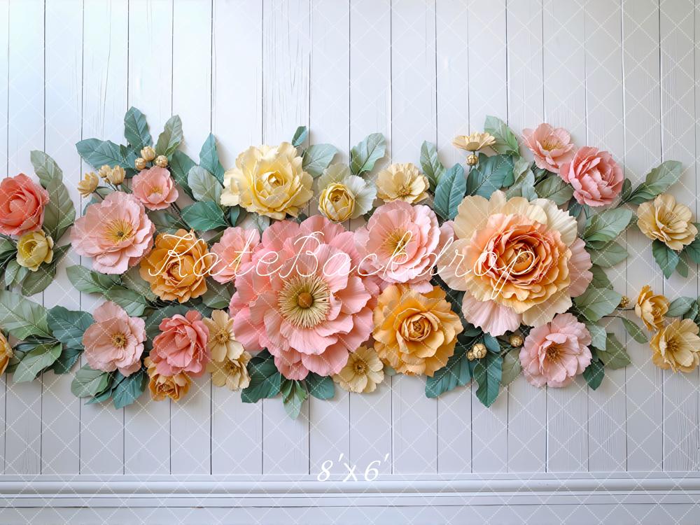 Kate Flower Wood Backdrop Designed by Mini MakeBelieve