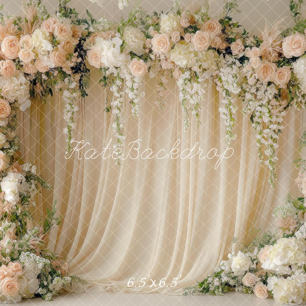 Kate Flower Spring Mother's Day Backdrop Designed by Mini MakeBelieve - Kate Backdrop AU