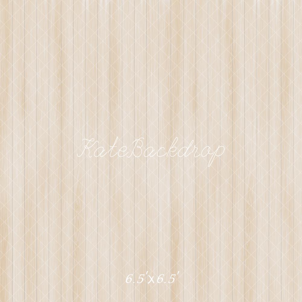 Kate Beige Wood Texture Backdrop Designed by Emetselch