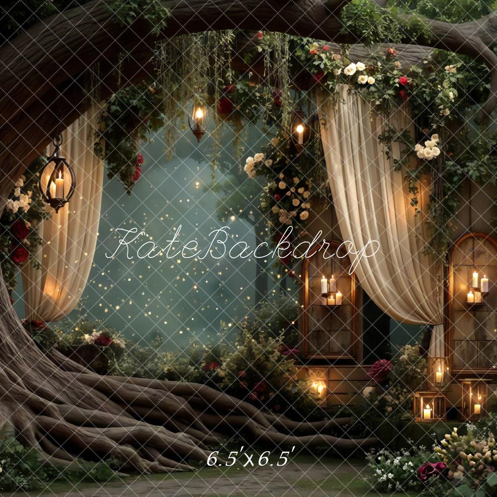 Kate Fairy Tree Spring Forest Backdrop Designed by Mini MakeBelieve