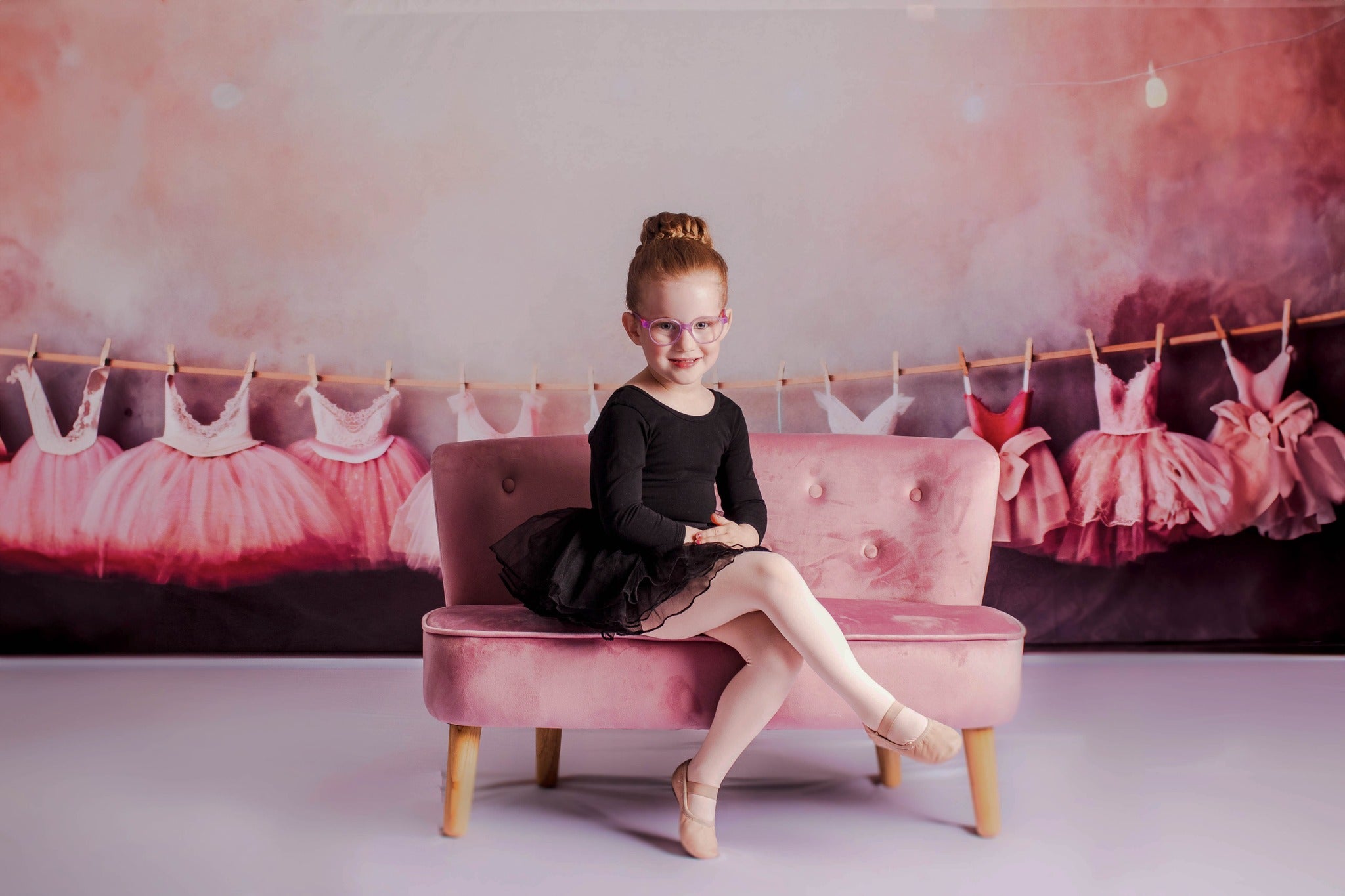 Kate Ballet Class Dresses Backdrop Designed by Patty Robertss - Kate Backdrop AU