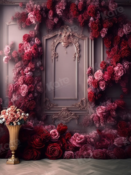 Kate Flower Wall Wedding Party Backdrop for Photography - Kate Backdrop AU