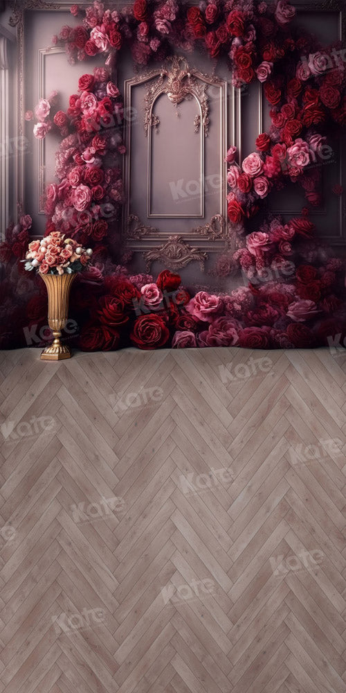 Kate Sweep Pink Flower Spring Backdrop for Photography - Kate Backdrop AU