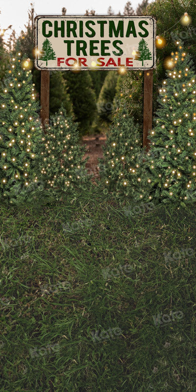 Kate Sweep Christmas Tree Forest Backdrop for Photography - Kate Backdrop AU