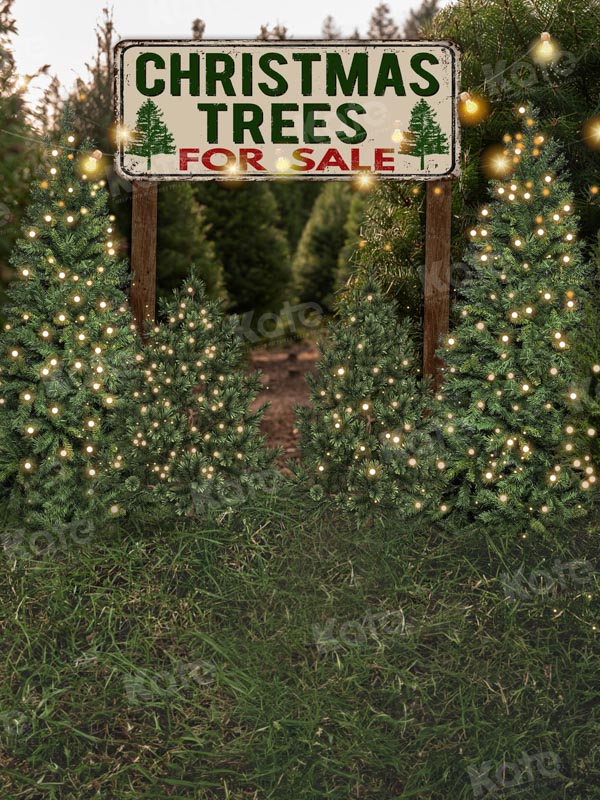 Kate Christmas Tree Forest Backdrop for Photography - Kate Backdrop AU