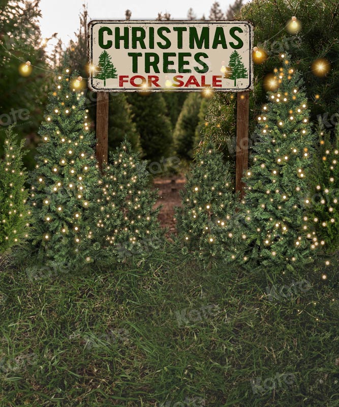 Kate Christmas Tree Forest Backdrop for Photography - Kate Backdrop AU