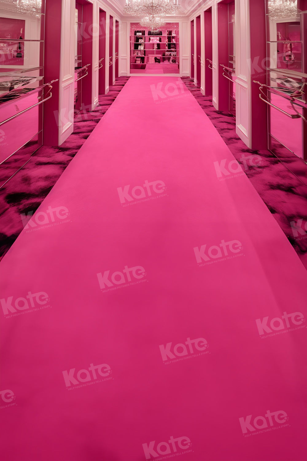 Kate Pink Princess Room Backdrop for Photography