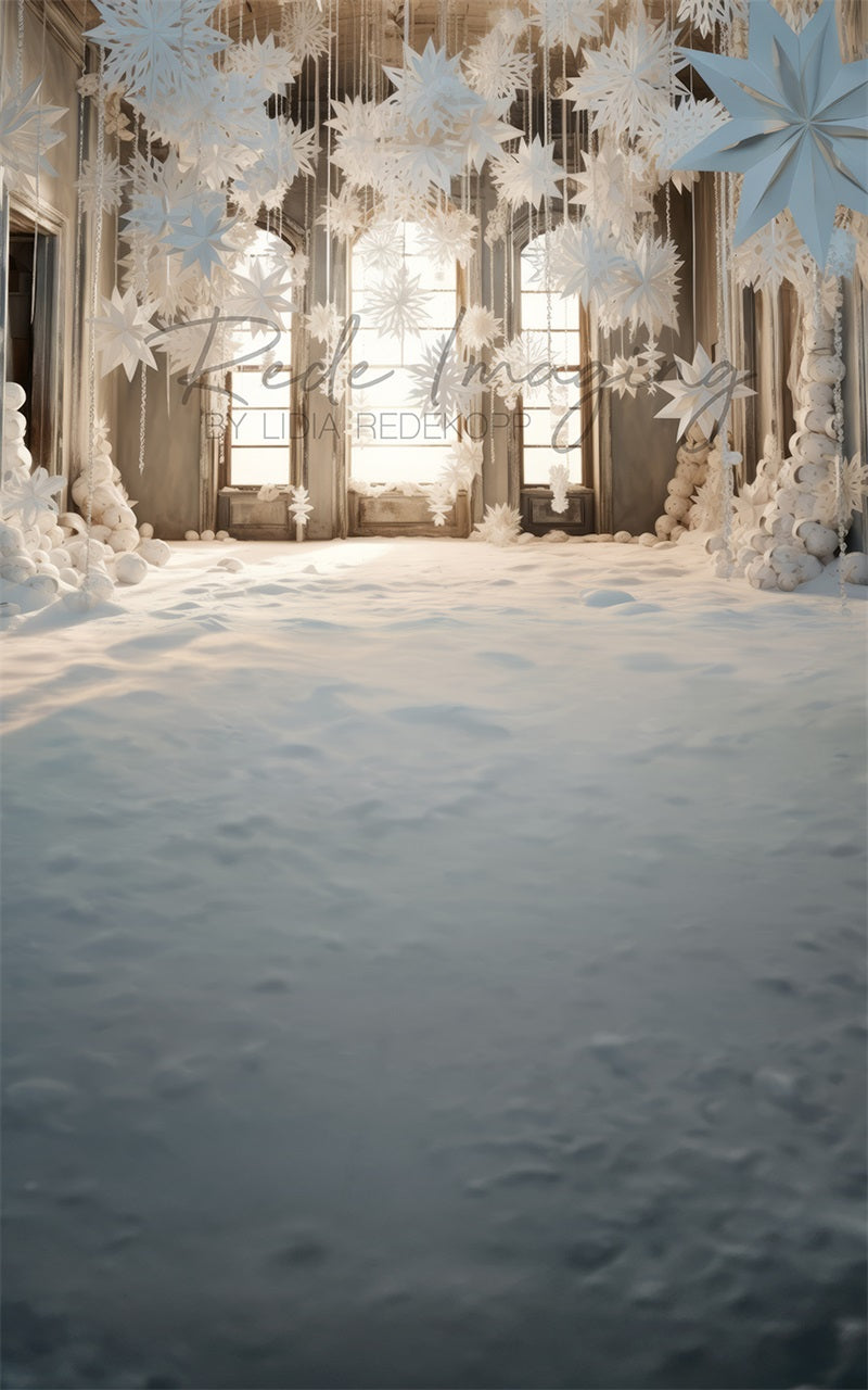 Kate Paper Snowflake Room Sweep Designed by Lidia Redekopp